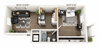 1 Bed 1 Bath Small